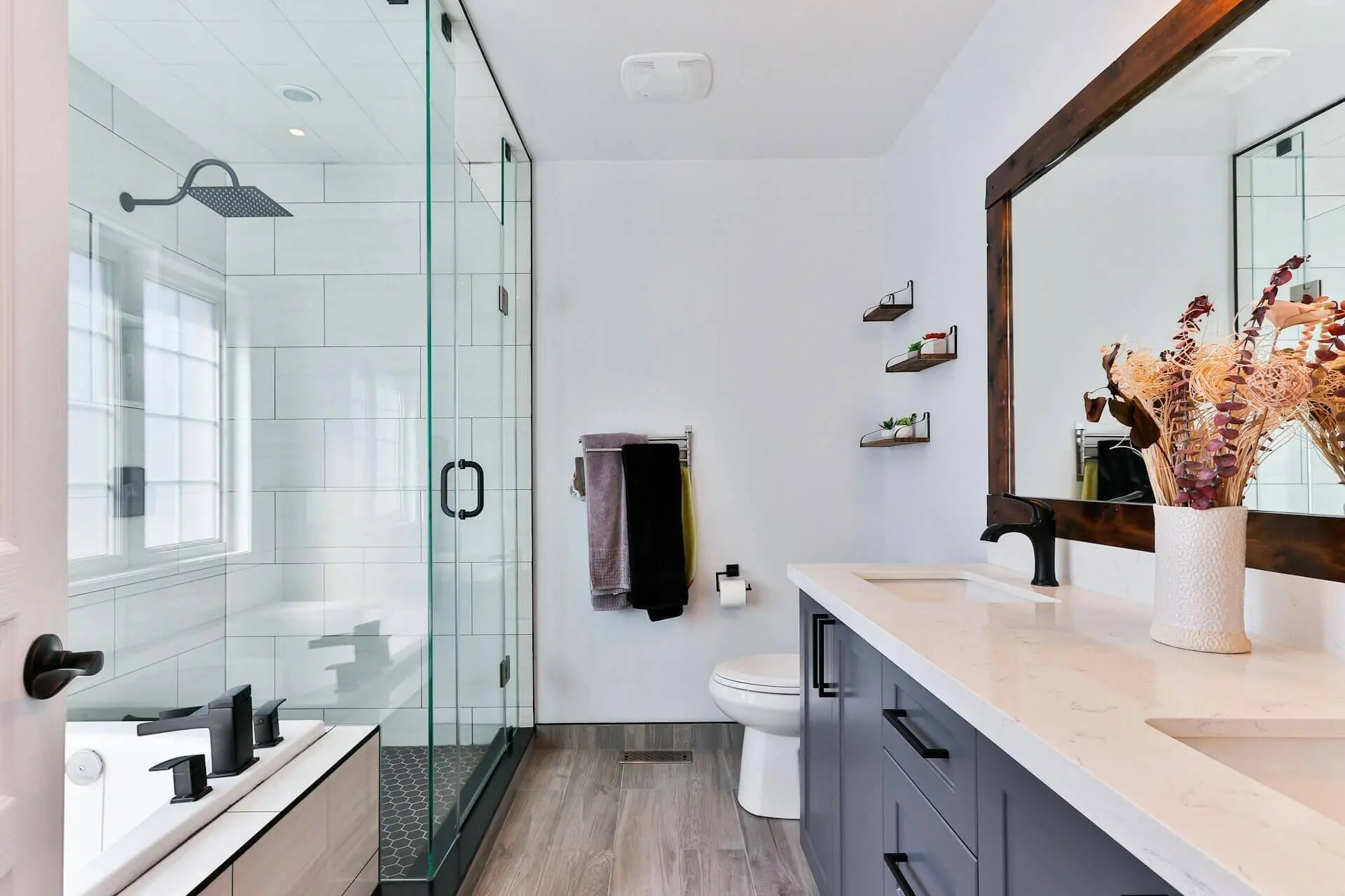 Full bathroom remodels